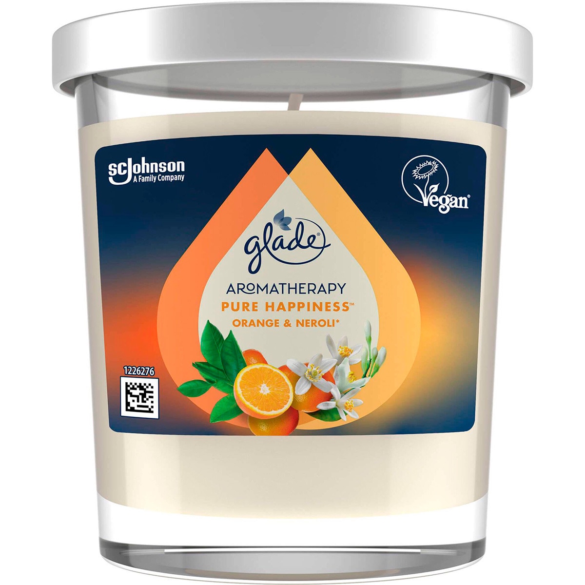 Ambientador Vela Pure Hapiness embalagem 170 g