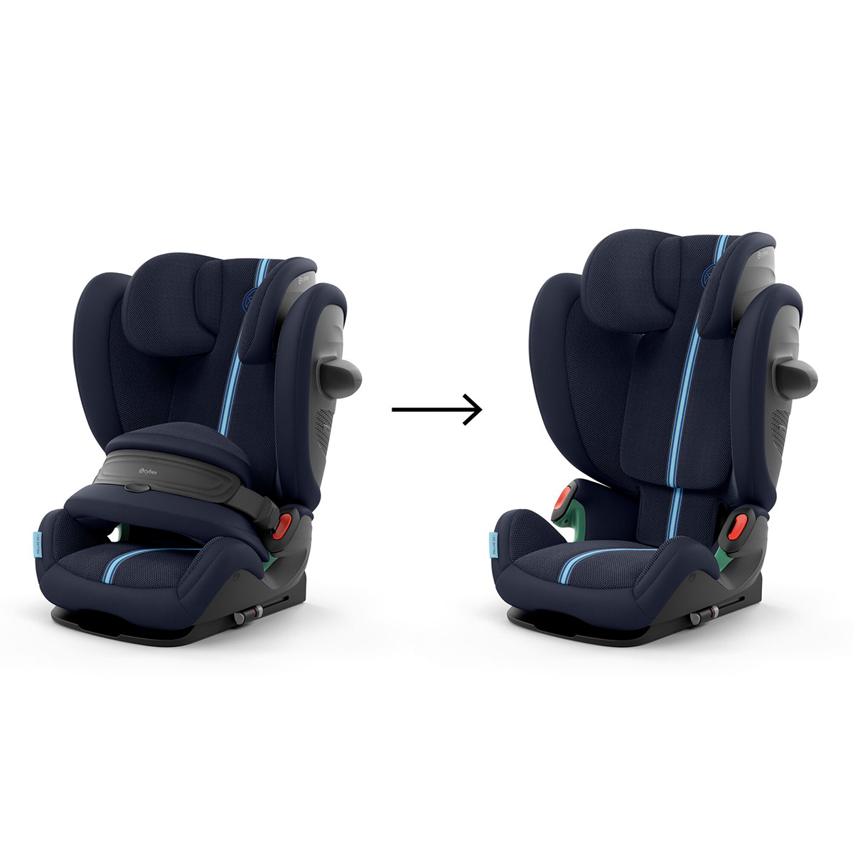 Cadeira Auto Pallas G2 i-Size Plus (75 - 150 cm) Azul-escuro-10