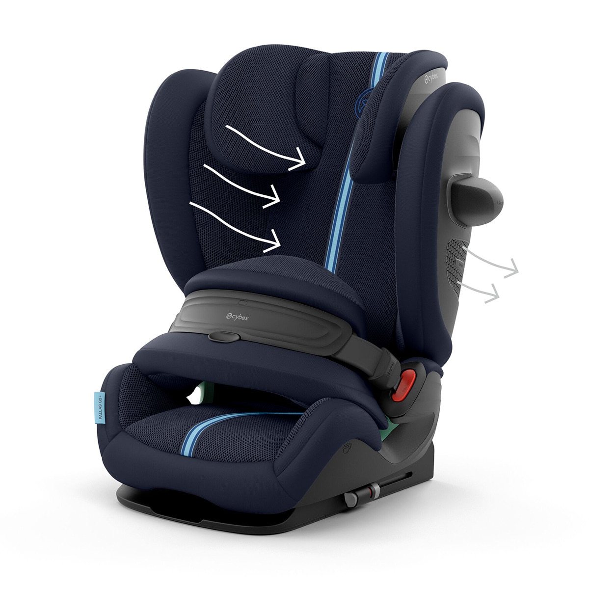 Cadeira Auto Pallas G2 i-Size Plus (75 - 150 cm) Azul-escuro-4