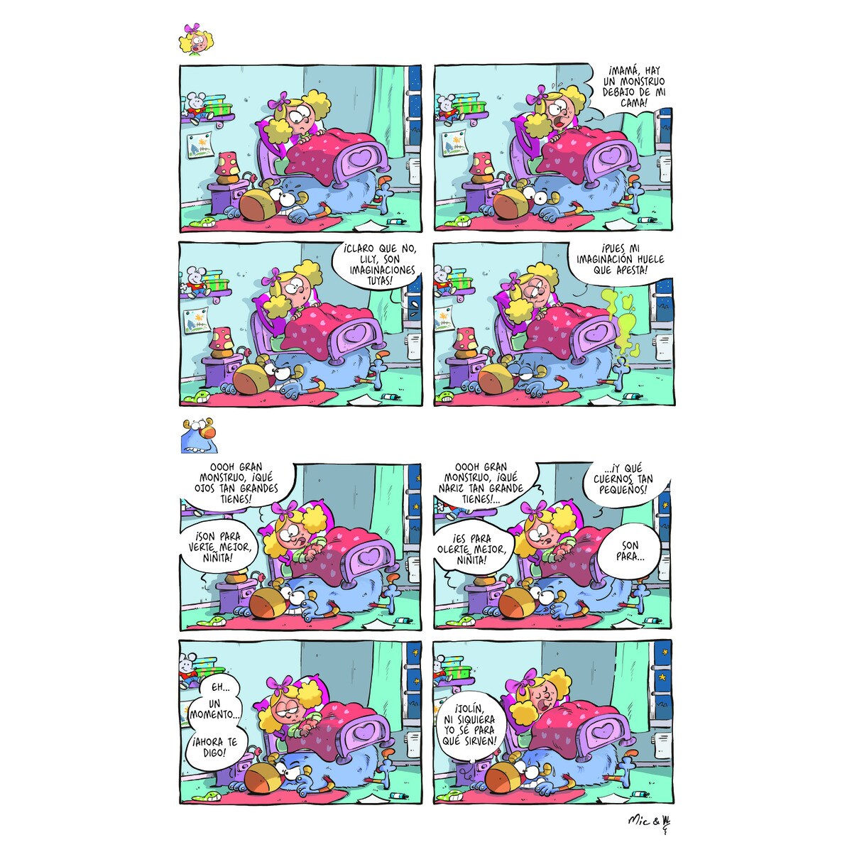 Lily y dudu monstruo 2