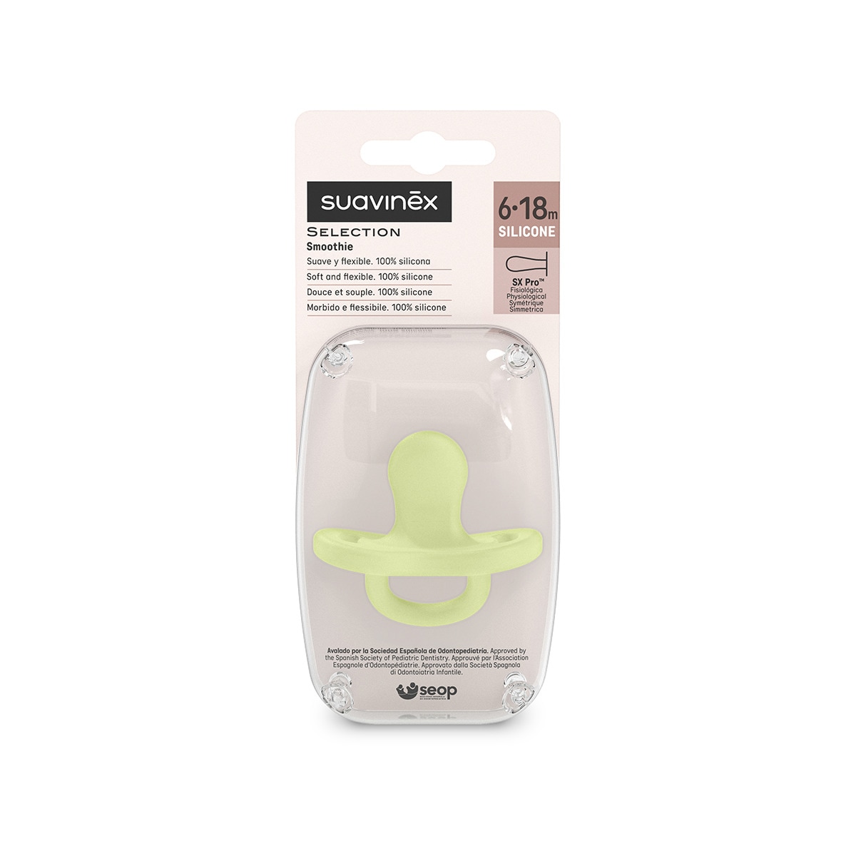 Chupeta Fisiológica Sx Pro Colour Essence Verde-claro-3