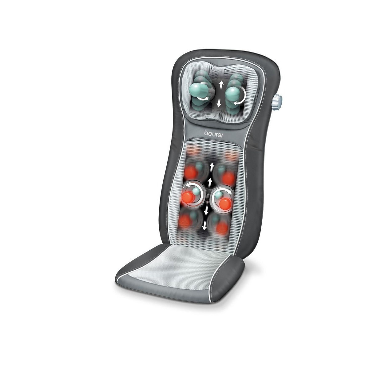 Massajador Shiatsu Beurer MG260 Esteira de Massagens - Multizonas Cinzento-2