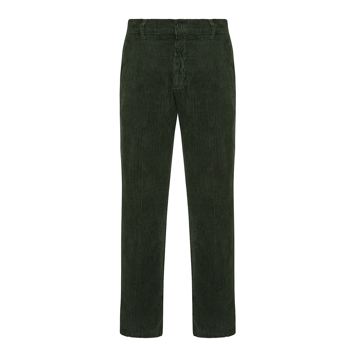 Calças de Bombazina de Homem Verde-1
