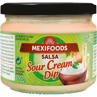 salsa sour cream tarro 300 g - Mexifoods