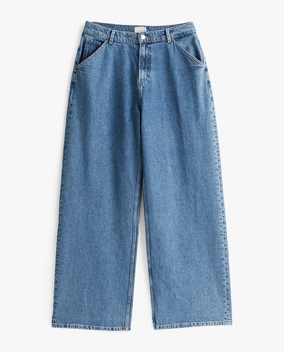 TH X SRG Jeans Wide Leg Azul-índigo-5