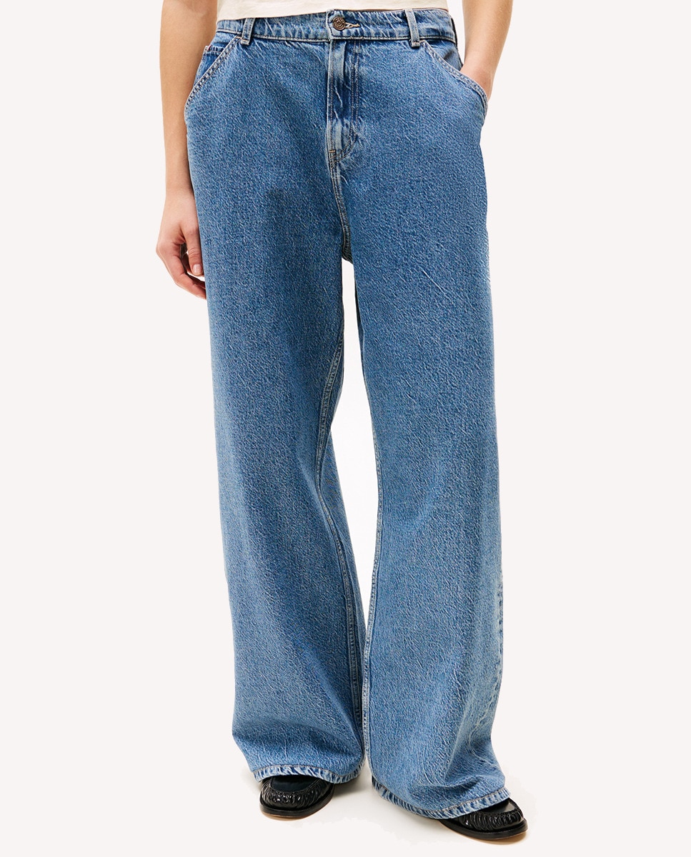 TH X SRG Jeans Wide Leg Azul-índigo-2