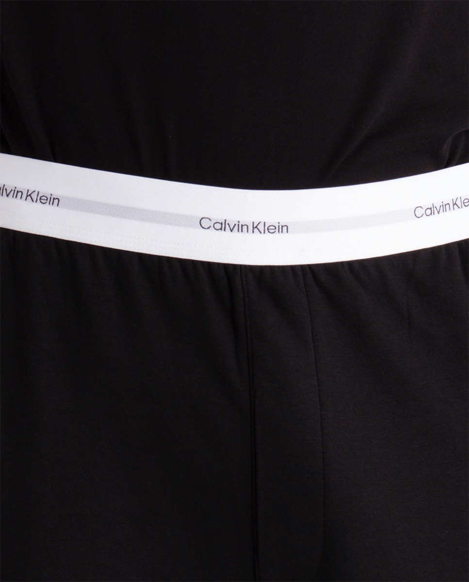 Conjunto de Pijama Curto Preto-4