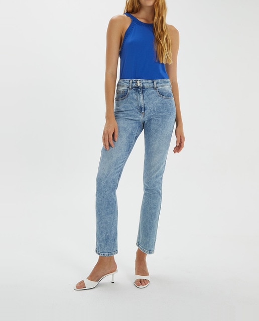 Imagen 0 de Camiseta de mujer cuello halter