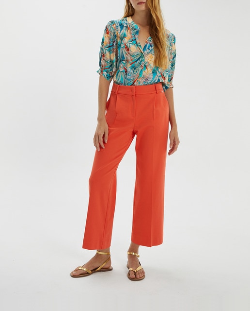 Imagen 0 de Pantalón de mujer culotte en punto liso