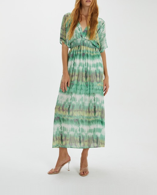 Imagen 0 de Vestido largo estampado