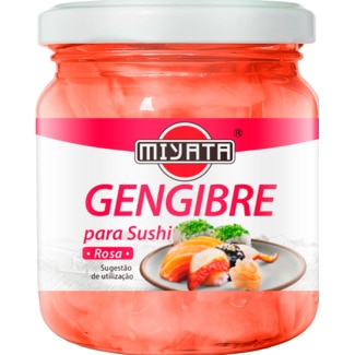 Gengibre Rosa para Sushi frasco 190 g - Miyata