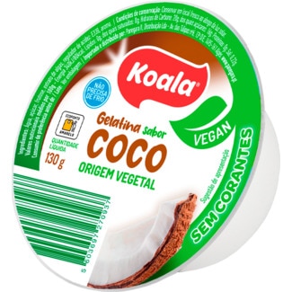Gelatina Vegetal de Coco embalagem 130 g - Koala