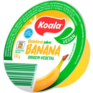 Gelatina Vegetal de Banana embalagem 130 g - Koala