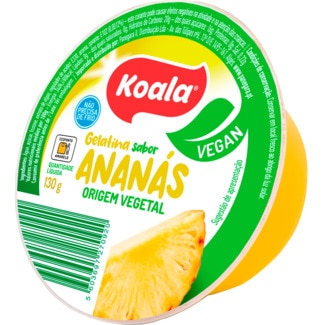 Gelatina Vegetal de Ananás embalagem 130 g - Koala