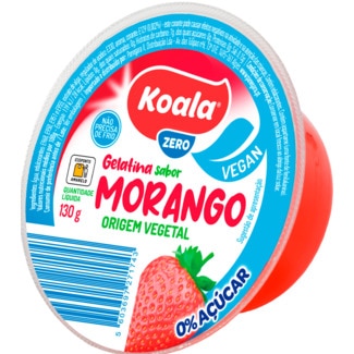 Gelatina de Morango 0% Açúcar embalagem 130 g - Koala