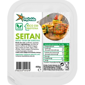 Seitan Fresco embalagem 400 g - Próvida