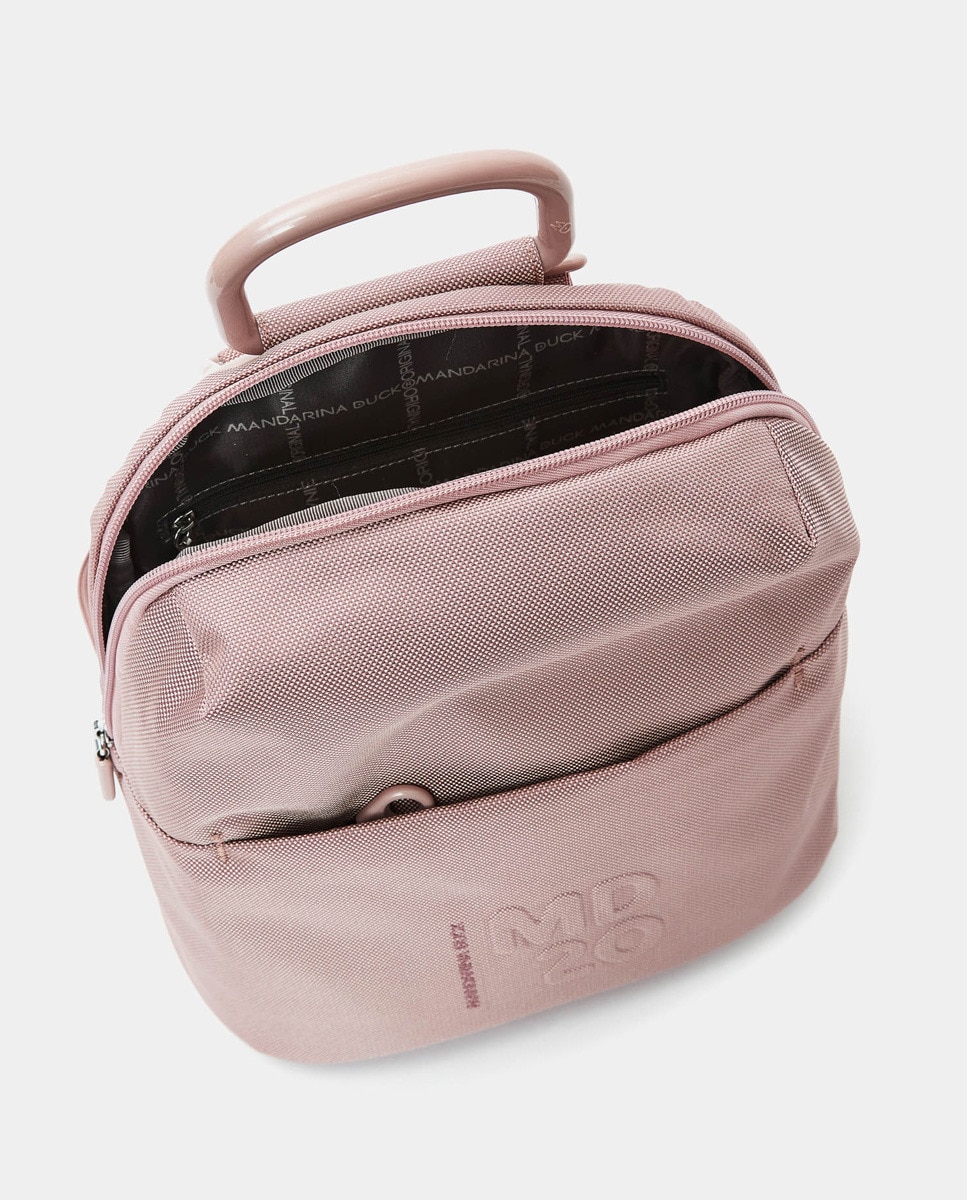 Mochila com Formas Arredondadas Rosa-4