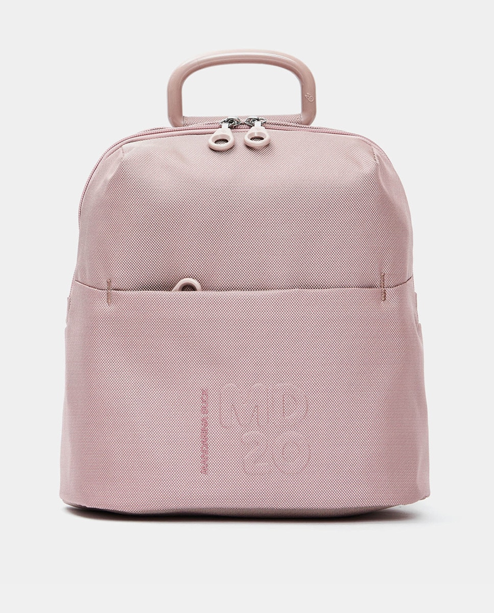 Mochila com Formas Arredondadas Rosa-1