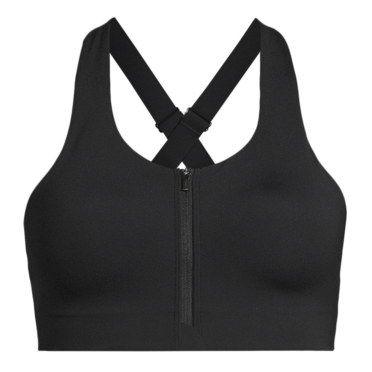 Top de Mulher Impact Zip Sport Preto-4