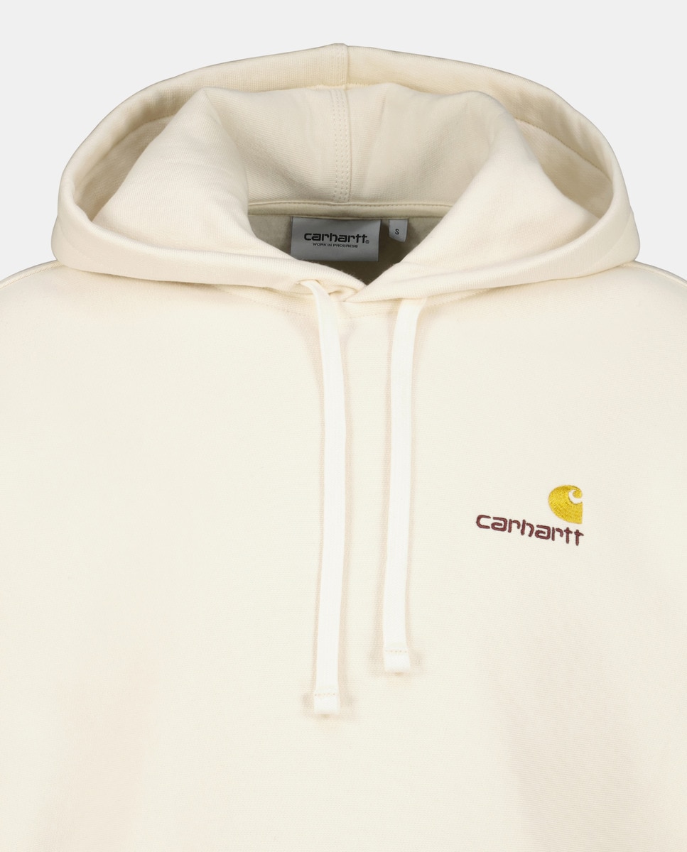 Sweatshirt American Script com Capuz Branco-2