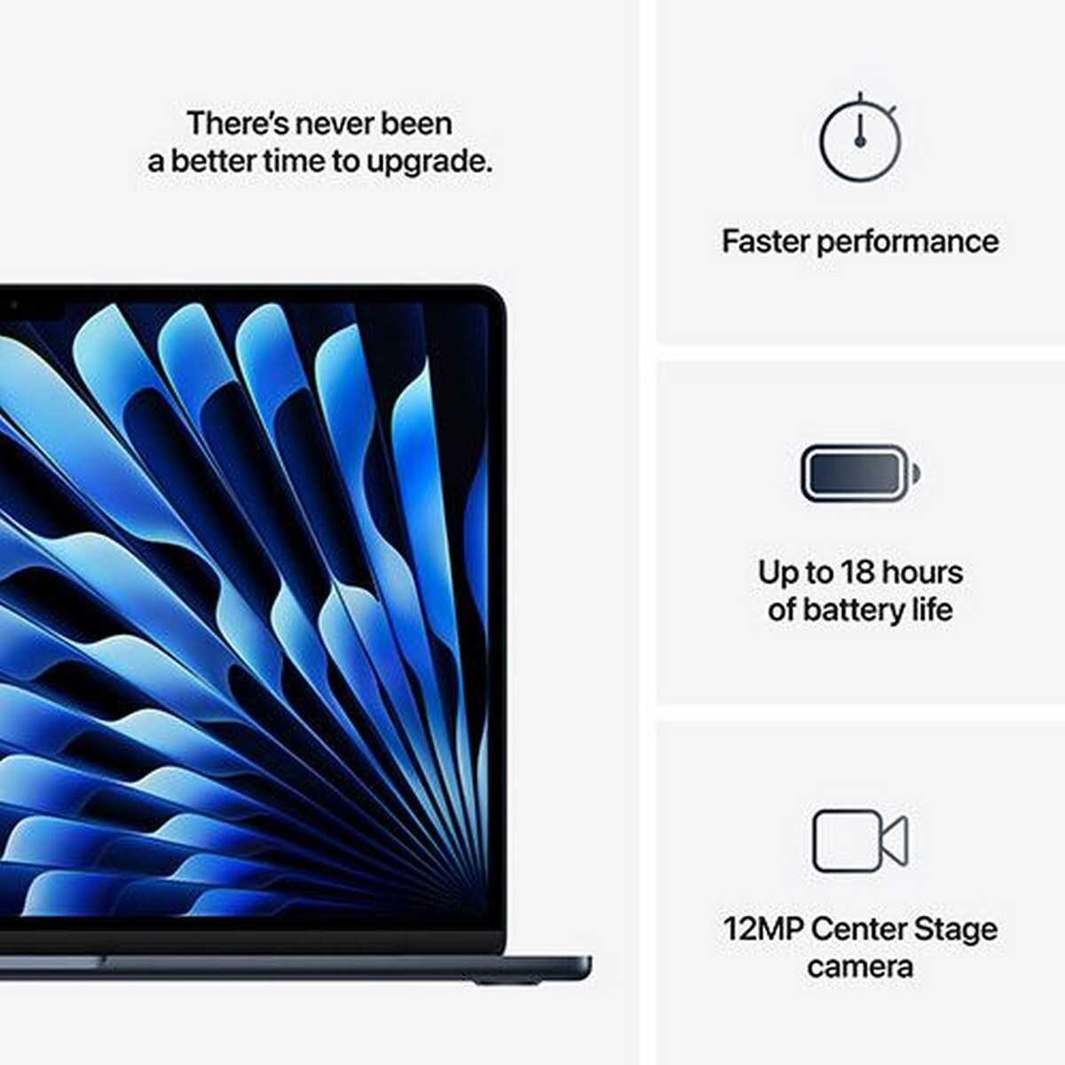 MacBook Air 15'' (2025), M4, CPU 10-core, RAM 16GB, 256GB SSD, GPU 10-core - Midnight 10