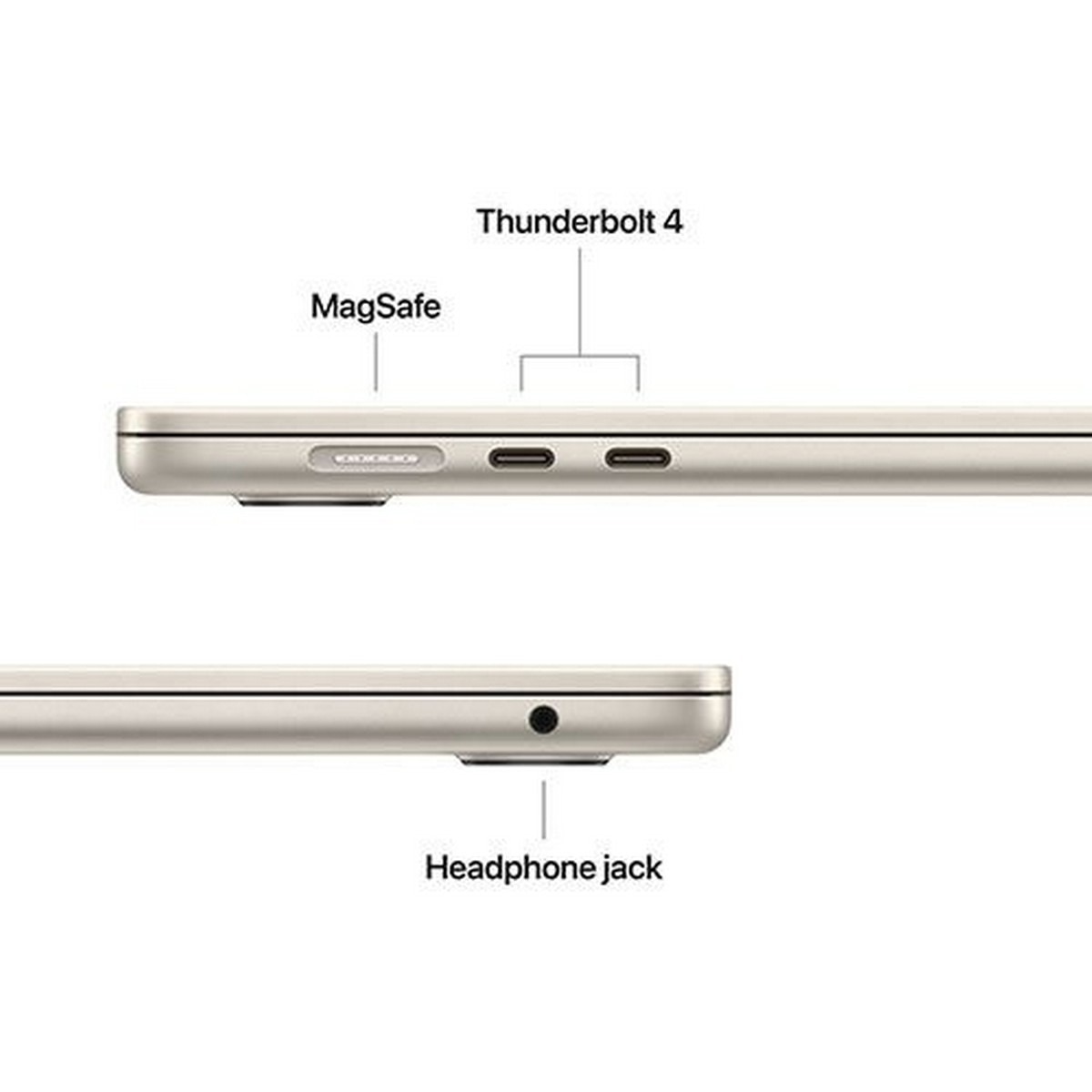 MacBook Air 15'' (2025), M4, CPU 10-core, RAM 16GB, 512GB SSD, GPU 10-core - Starlight 7