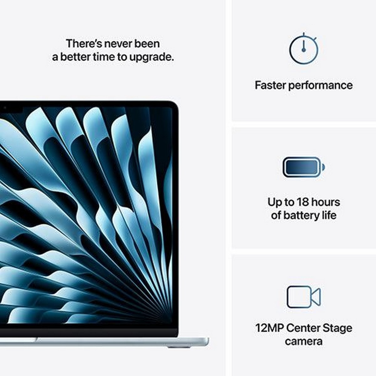 MacBook Air 15'' (2025), M4, CPU 10-core, RAM 24GB, 512GB SSD, GPU 10-core - Sky Blue 10