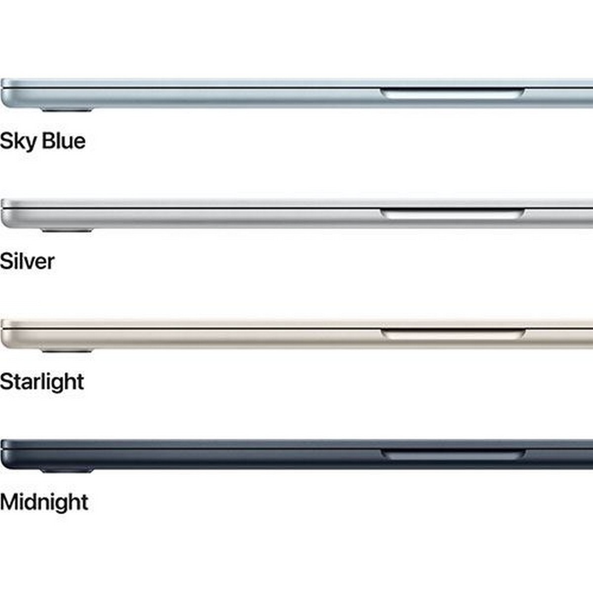 MacBook Air 15'' (2025), M4, CPU 10-core, RAM 24GB, 512GB SSD, GPU 10-core - Sky Blue 3