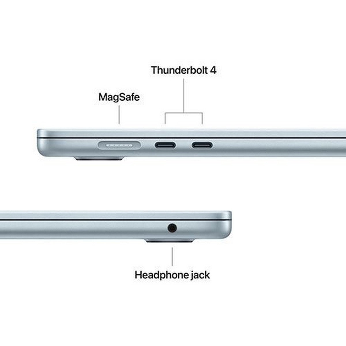 MacBook Air 15'' (2025), M4, CPU 10-core, RAM 24GB, 512GB SSD, GPU 10-core - Sky Blue 7