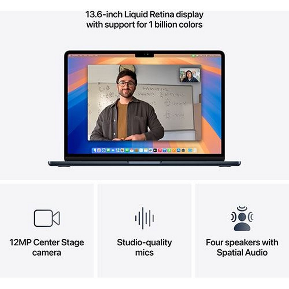 MacBook Air 13'' (2025), M4, CPU 10-core, RAM 24GB, 512GB SSD, GPU 10-core - Midnight 5