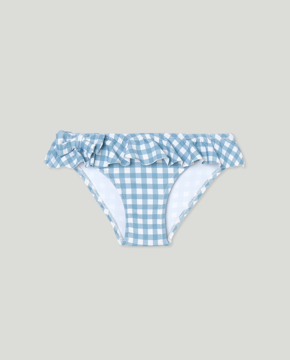 Cueca de Banho de Bebé Azul-1