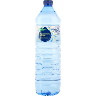 agua mineral natural del manantial Monte Pinos botella 1,5 l - El Corte Ingles