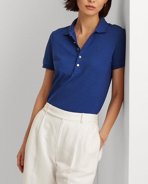 Imagen 0 de Polo de mujer de manga corta liso
