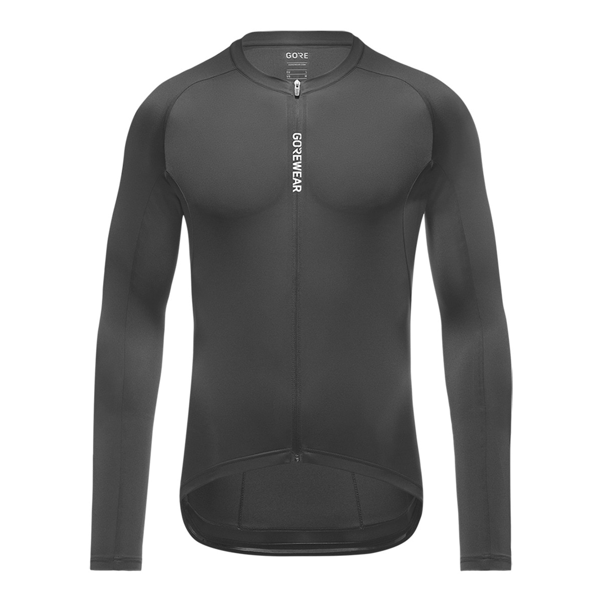 Camisola Desportiva de Manga Comprida Spinshift Preto-1