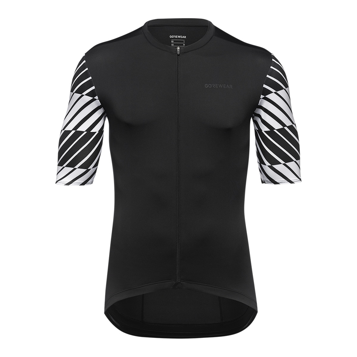 Camisola Desportiva Swiftride Optical Preto / Branco-1