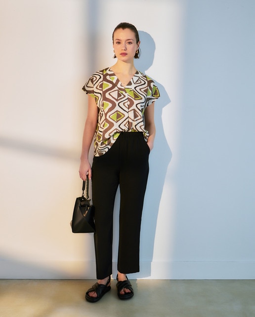 Imagen 0 de Pantalón de mujer liso pijamero airflow