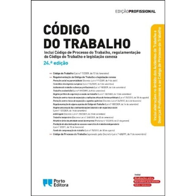 Imagem 0 de Código do Trabalho