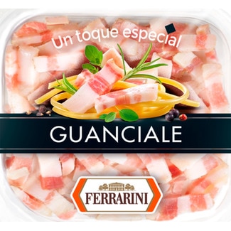 Tiras Guanciale unidade 100 g - Ferrarini