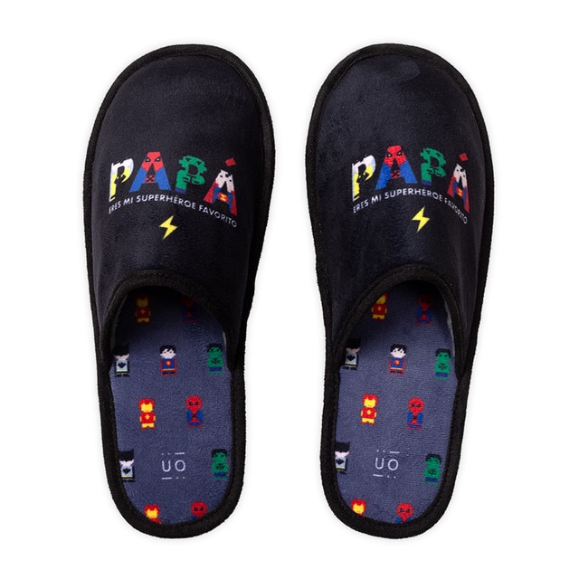 Imagen 0 de Zapatillas de casa UO Papá eres mi superhéroe favorito
