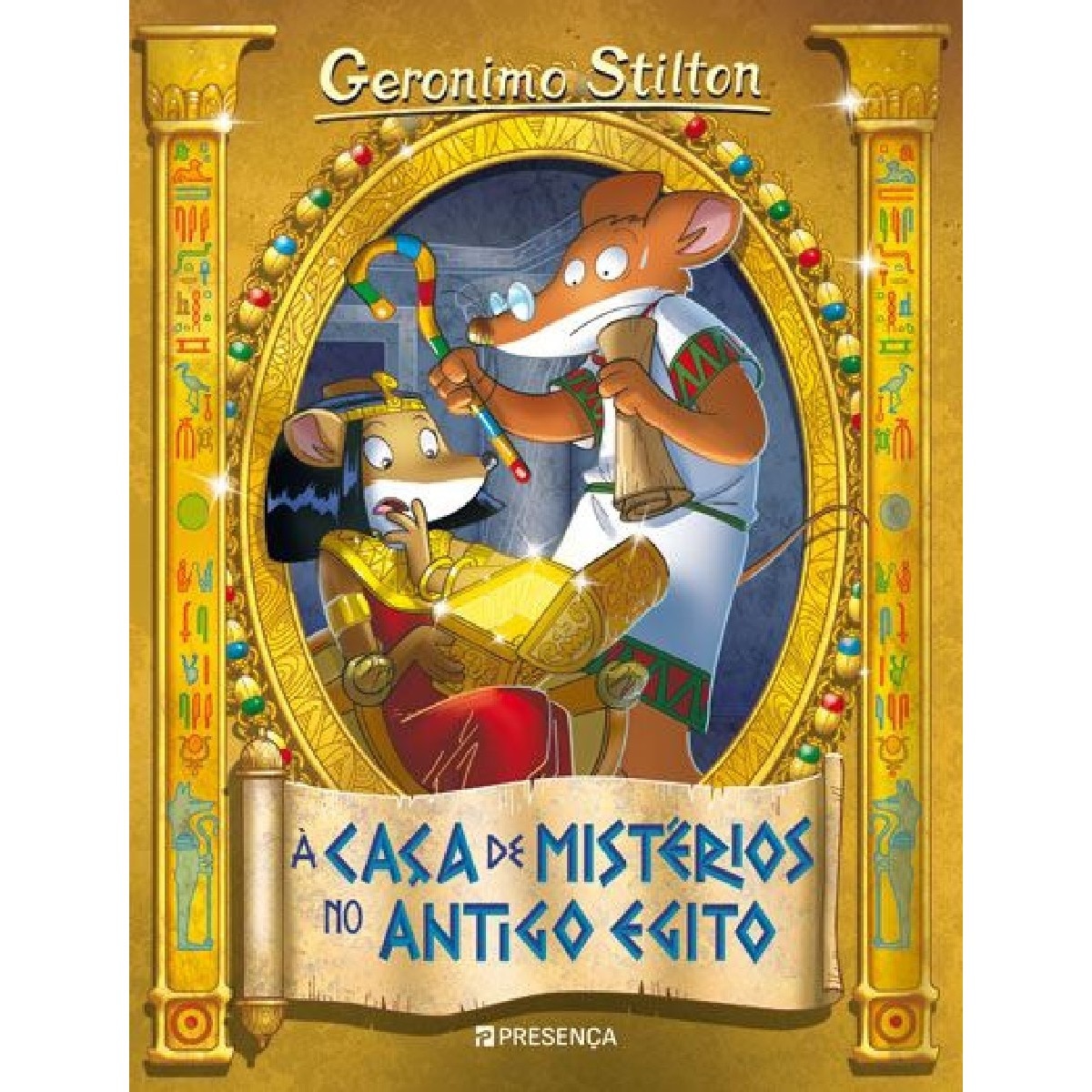 À Caça de Mistérios no Antigo Egito de Geronimo Stilton 1