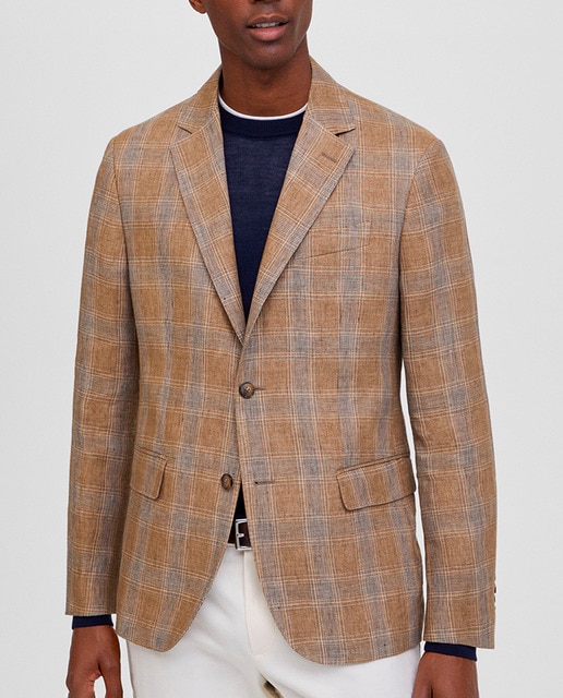 Imagen 0 de Chaqueta de hombre classic fit pata de gallo