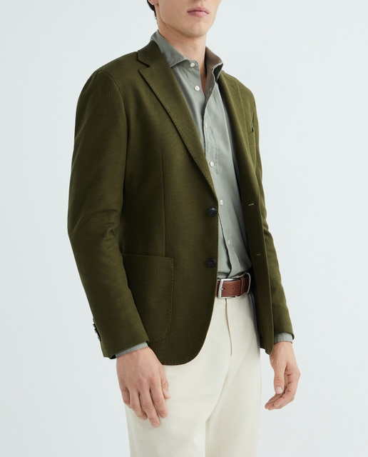 Imagen 0 de Americana algodón con estructura classic fit