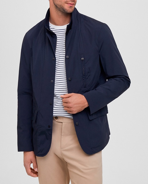 Imagen 0 de Chaqueta de hombre estilo blazer con pechera