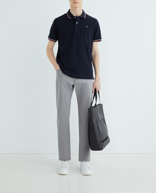 Imagen 0 de Polo de hombre bandera logo francia regular fit