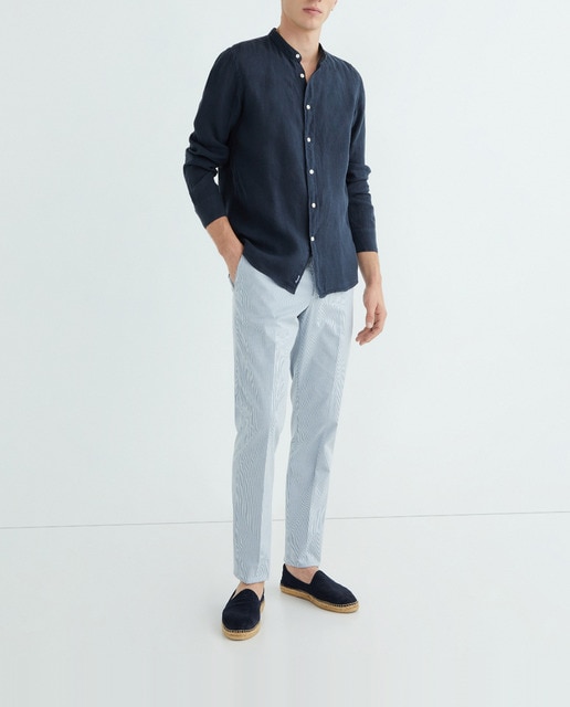 Imagen 0 de Pantalon chino de hombre mil rayas slim fit