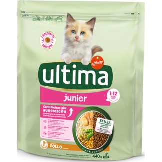 Alimento Seco para Gato Júnior embalagem 85 g - Ultima