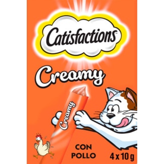 Alimento Húmido para Gato 4X10g embalagem 40 g - Catisfactions
