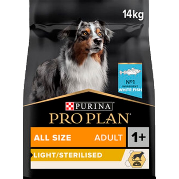 Almento Seco para Cão Peixe do Oceano embalagem 14 kg