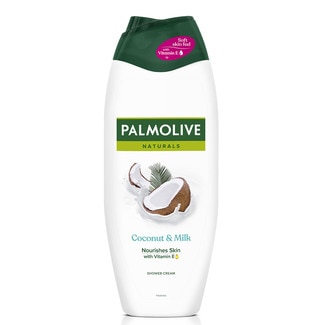 Gel de Banho Naturals Coconut & Milk embalagem 500 ml - Palmolive