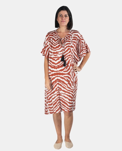 Imagem 0 de Kaftan com Animal Print